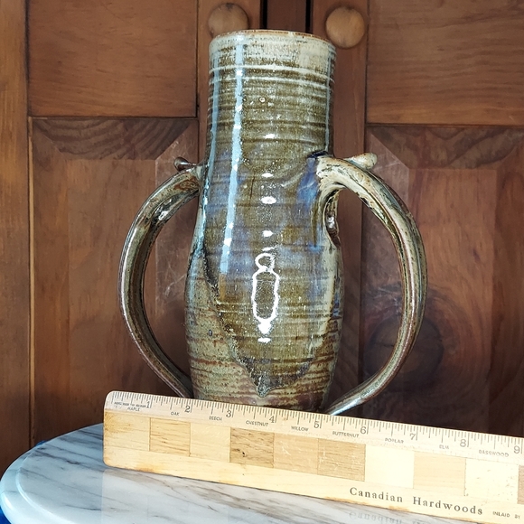 Water jug signed pottery - Picture 4 of 13